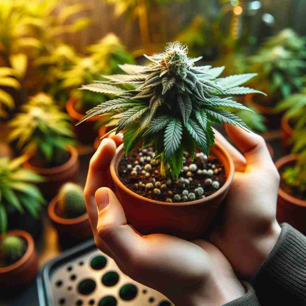 growing cannabis